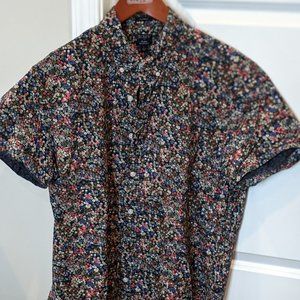 Lot of Two J.Crew Flex Washed Button Downs - L